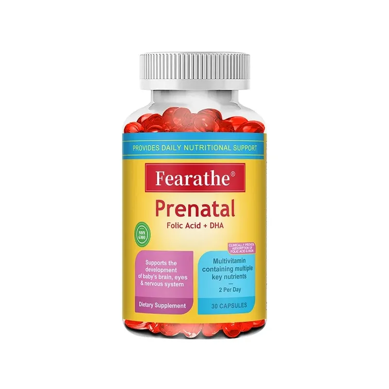 Prenatal Multivitamin with Biotin and Folic Acid for Enhanced Nutrient Absorption Gluten-free Non-GMO 120 Capsules
