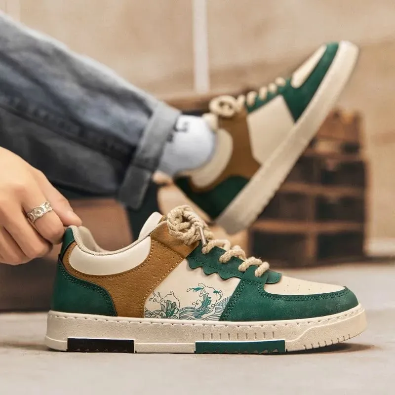 Fashionable Multifunctional Anti Slip and Wear-Resistant Casual Skateboarding Shoes Designed Specifically for Men Men's Lightwe — image 3