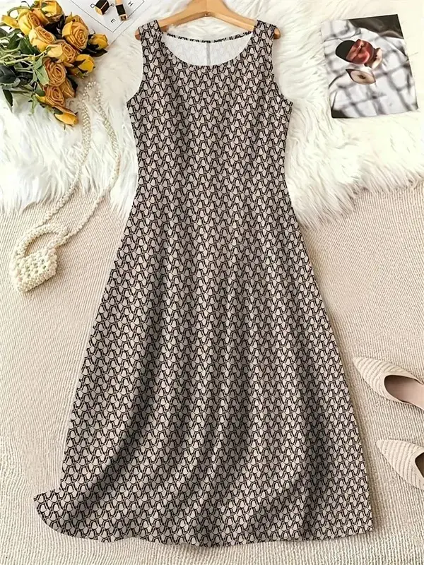 Trendy 3D Women's New Arrival Dresses Summer Street Style Printed Loose-Fit Casual Dresses Outdoor Travel and Party Dresses — image 10