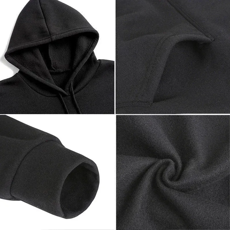 Men Hoodies Loose Casual Clothing Women Fashion Long Sleeve Hooded Pullover Personality Design Streetwear Sweatshirts — image 3