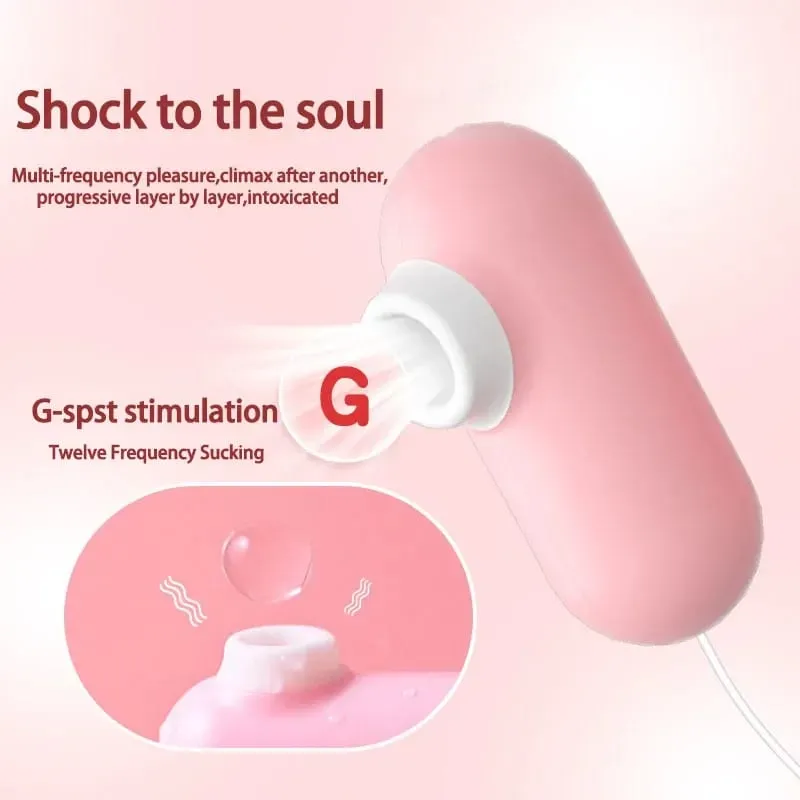 Portable Vagina Ball Sucking Vibrating Love Egg Massager Clitoral Nipple Stimulation Quick Orgasm Sex Toys For Women Adult Goods — image 6