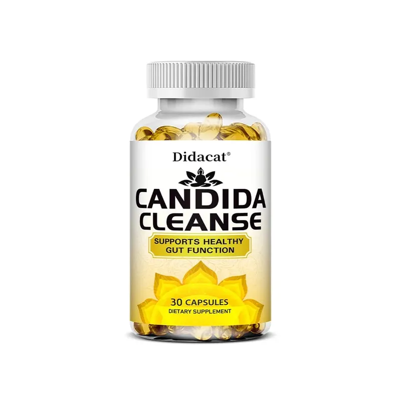 Candida Cleanse ประกอบด้วยสมุนไพรธรรมชาติและโปรไบโอติกเพื่อสนับสนุนการทำงานของลำไส้ให้แข็งแรงและสุขภาพภูมิคุ้มกันเหมาะสำหรับทุกเพศ — image 8