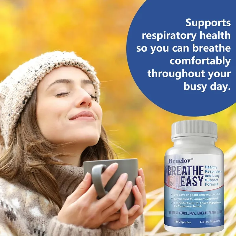 Lung Health Supplements - Helps Strengthen Comfort To The Lungs and Bronchial System Supports Clear Lungs and Easy Breathing — image 5
