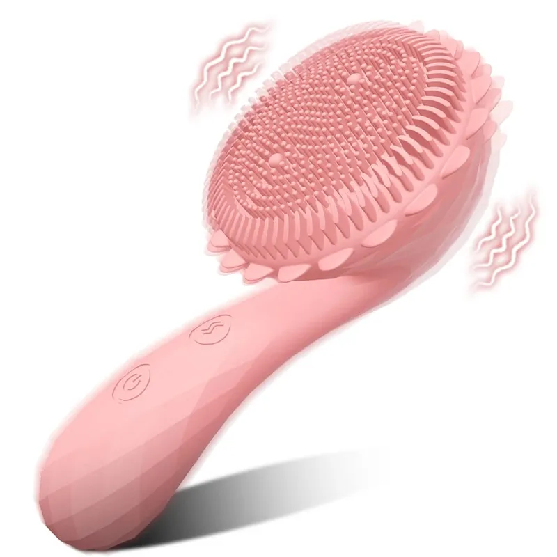 New Vibrator for Women Brush Nipple Clitoris Stimulator Vibrator Dildo Vibrator Cleansing Brushes Makeup Sex Toys Products 18+