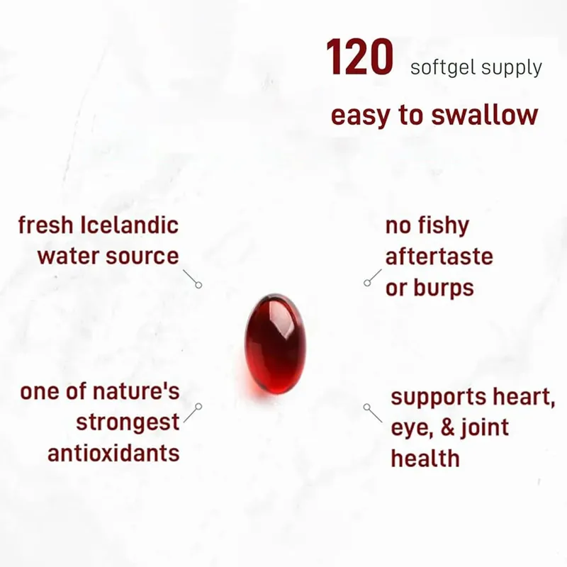 Astaxanthin 12 mg Antioxidans-Ergänzungskapseln für Frauen und Männer Premium-Formel mit dreifacher Stärke | GVO-frei, glutenfrei, ohne Soja — image 6