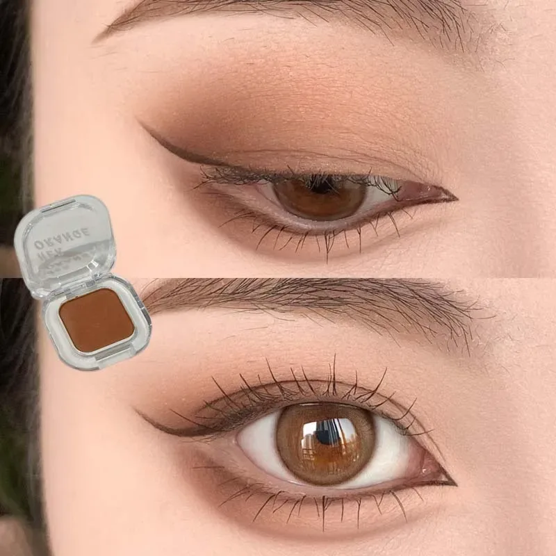 Waterproof Lasting Sexy Red Brown Eyeshadow Smoked Pink Silkworm Lower Shadow Makeup Brown Eyeshadow Palette Eye Makeup Cosmetic — image 7