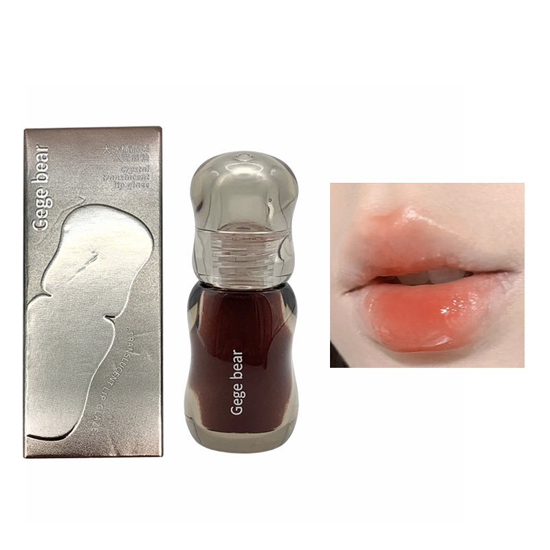 Pomadka do ust Gege Bear Crystal Gloss — Jesienno-zimowa formuła nawilżająca z lustrzanym połyskiem Wykończenie młodzieńczy efekt wypełnienia