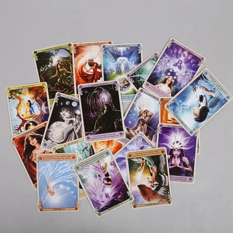 Concious Spirits Oracle Card A 45 Kad Tahan Lama Bergaya Pesta Keseronokan Bermain Kad Tarot Dek Permainan Papan — image 2