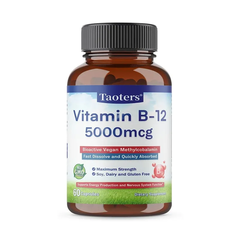 Vitamin B12 5000 Mcg - Supports Heart Health Nervous System Promotes Metabolism Increases Energy Levels Relieves Fatigue — image 8