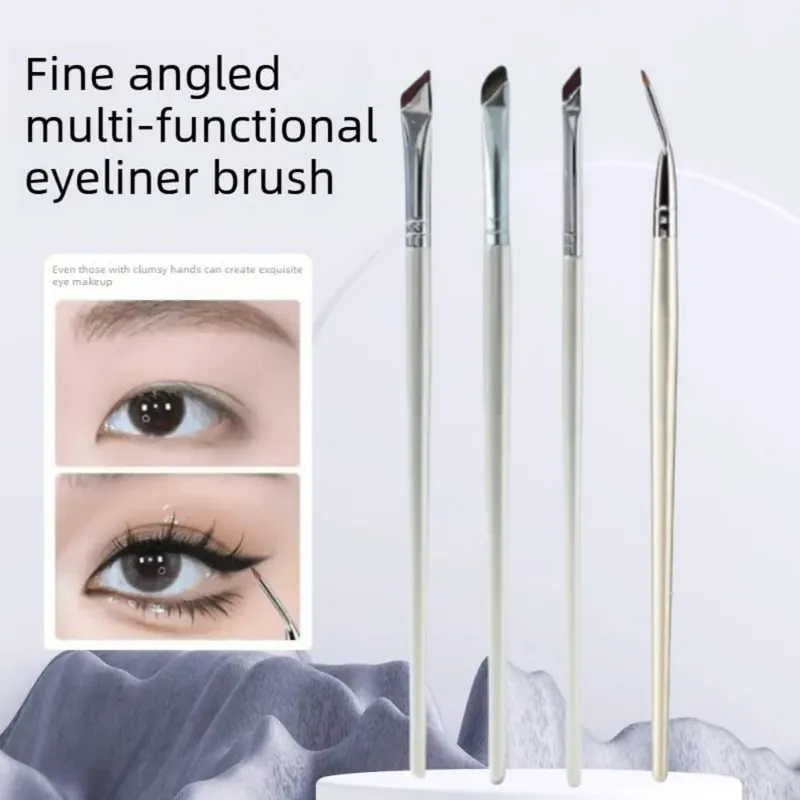 5pcs Multifunctional Eyeliner Brush Angle Eyeliner Brush Right Angle Brushes Extremely Fine Makeup Brush Aegyo Sal Brushes