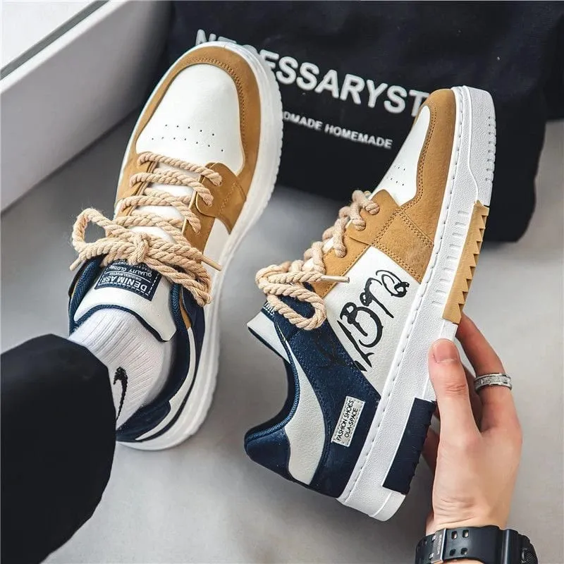 Huili Men's Shoes Winter New Cotton Shoes Plus Velvet Thick Snow Boots Thick Sole Height-Enhancing And Warm Cotton Shoes For Men — image 6