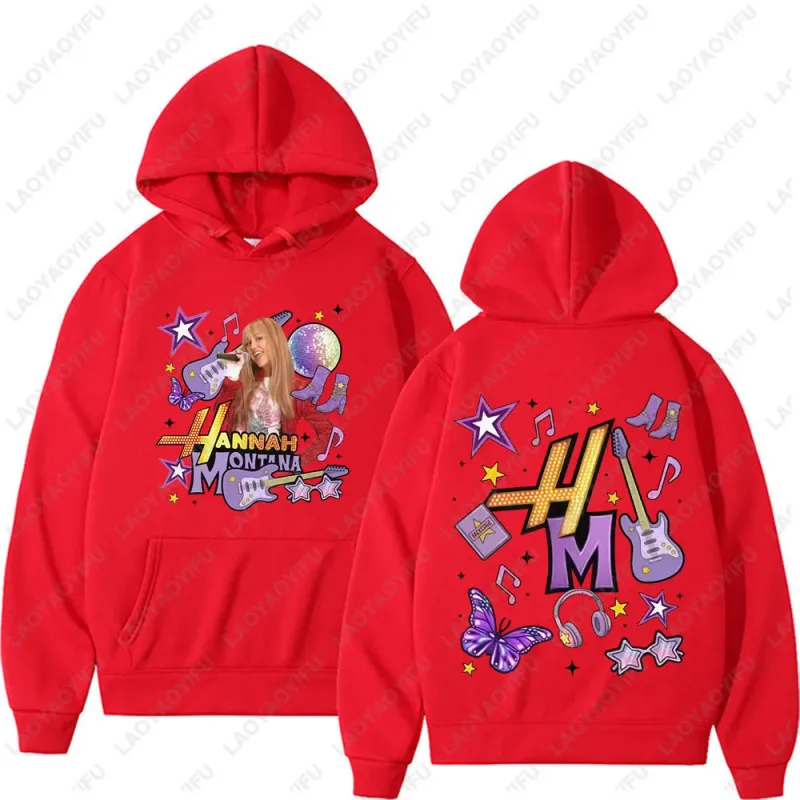 Hannah Montana 20Th Anniversary Printed Hoodies Men Women Fashion Aesthetic Sweatshirts Long Sleeve Pullovers Streetwear — image 17