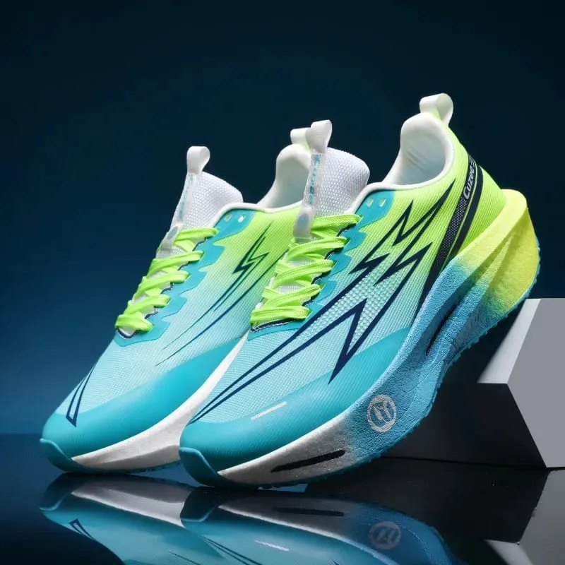 Men Running Shoes Carbon Board Speciality Marathon Casual Sports Breathable Lightweight Woman Comfortable Athletic Sneakers — image 5