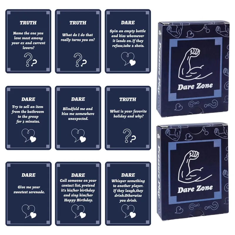 50Pcs Party Game Cards for Adults Group Icebreaker Questions Cards Friends Party Gathering Team Building Interactive Game Props — image 6