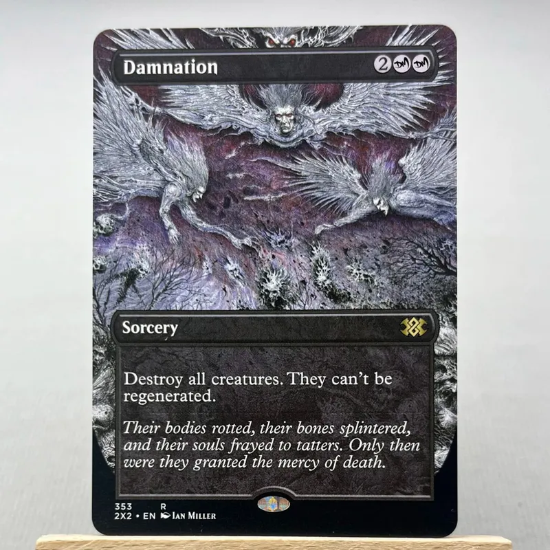 AFR 2X2 KHM HOLO9-002 Tcg Proxy Cards Smothering Tithe Bloom Tender City of Brass Damnation City of Brass City of Brass — image 27