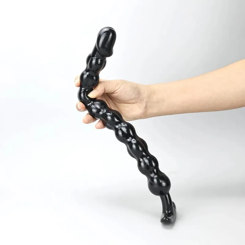Long Anal Beads Balls Large Butt Plug Big Buttplug Erotic Sex Toys For Woman Men Gay Dilator Prostate Massager Adults Products — image 6