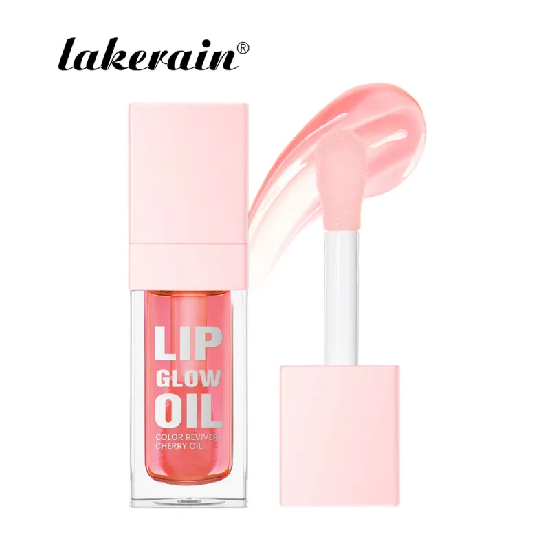 Pelembap Lip Gloss Cermin Air Lip Glaze Menyuburkan Bibir Cecair Gincu Isipadu Bibir Jelas Lip Glos Wanita Bibir Kosmetik
