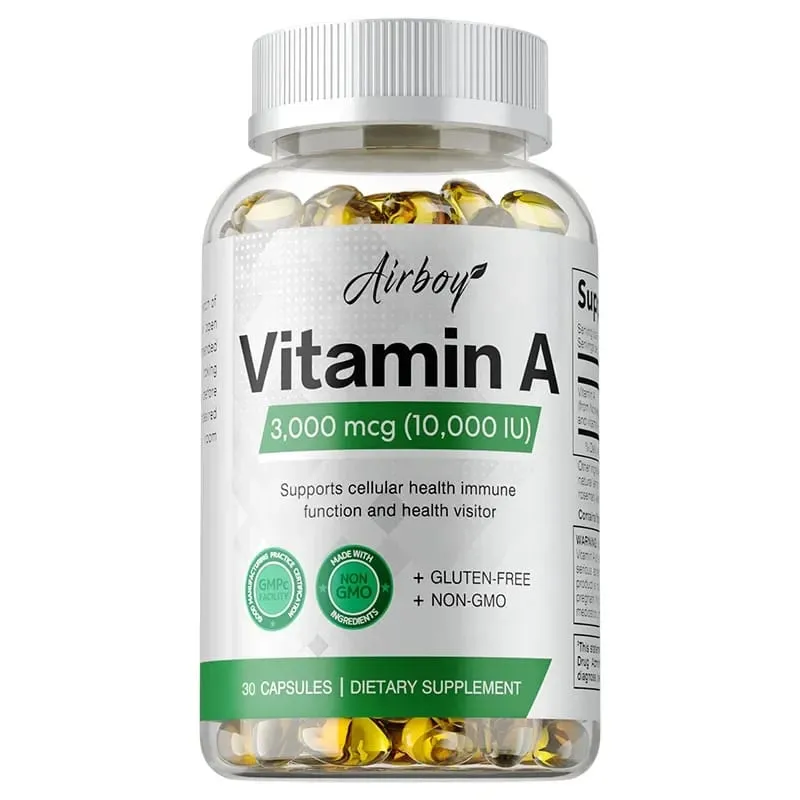 Vitamin A - Immune System & Reproductive Function Supports Healthy Skin & Eyes Antioxidant Activity — image 8