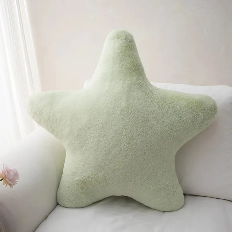 35/40cm Starfish Star Plush Pillow Stuffed Smiling Happy Sky Pillow Colorful Decor Cushion for Sofa Chair Back Support Gift