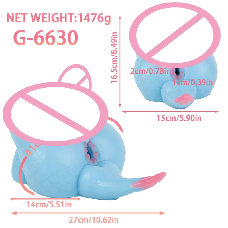 Macaron Color Pony Horse Silicone Male Masturbator 3D Realistic Vagina Two Channel Design Penis Pleasure Sex toys for Men — image 14