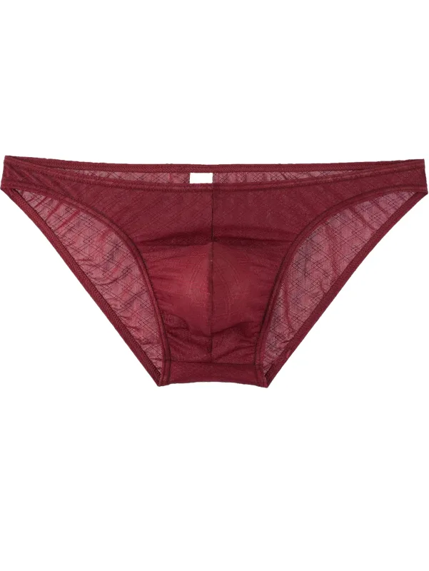 Men Briefs Underwear Men's Sexy Mesh Breathable Underpants Fashion Mens Briefs Bikini Underwear Shorts Male Panties K108