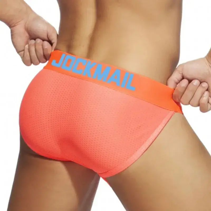 Herrkalsongerkalsonger Kalsonger Nylon Mesh Quick Dry Herr Jockstrap Bikini Slip Tanga-shorts för män eller Simbadbyxor — image 6