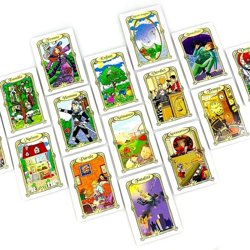 L'Oracle Des Miroirs Oracle Cards French Version Mystical Divination Card Game With Guidebook For Collectors & Beginners — image 5