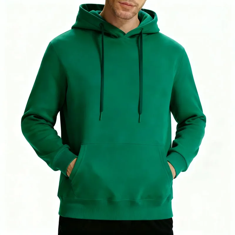 New Fashion Men's Women's Hoodies Spring Autumn Winter Casual Hoodies Sweatshirts Men Tops Solid Color Hoodie Sweatshirt Male — image 17