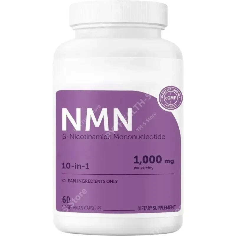 NMN Complex 1000mg Per Serving 10-in-1 NAD+ Precursor with Resveratrol CoQ10 120 Vegetarian Capsules Daily Support — image 7