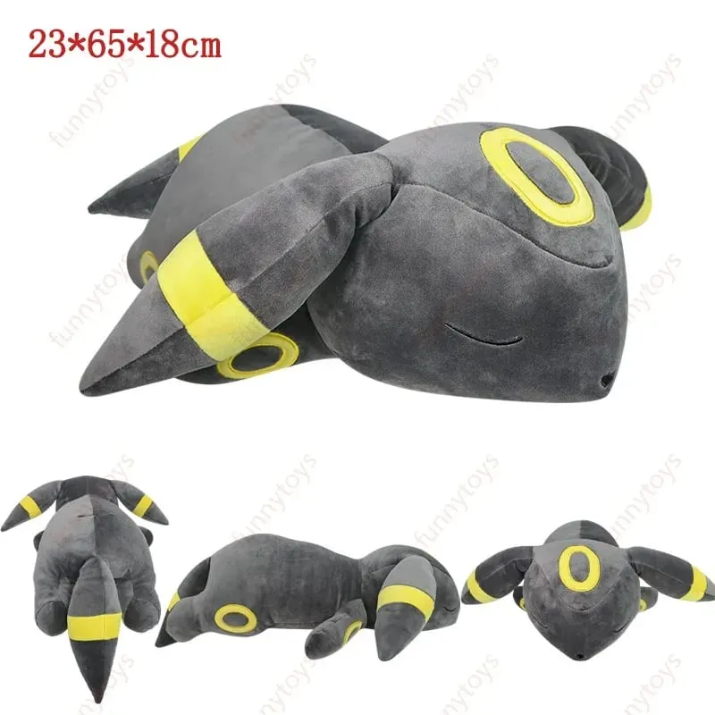 Pokémon Plush Sleeping Position Pillow Leafeon Espeon Sylveon Furret Cubone Scorbunny Bulbasaur Squirtle Soft Stuffed Cushion — image 9