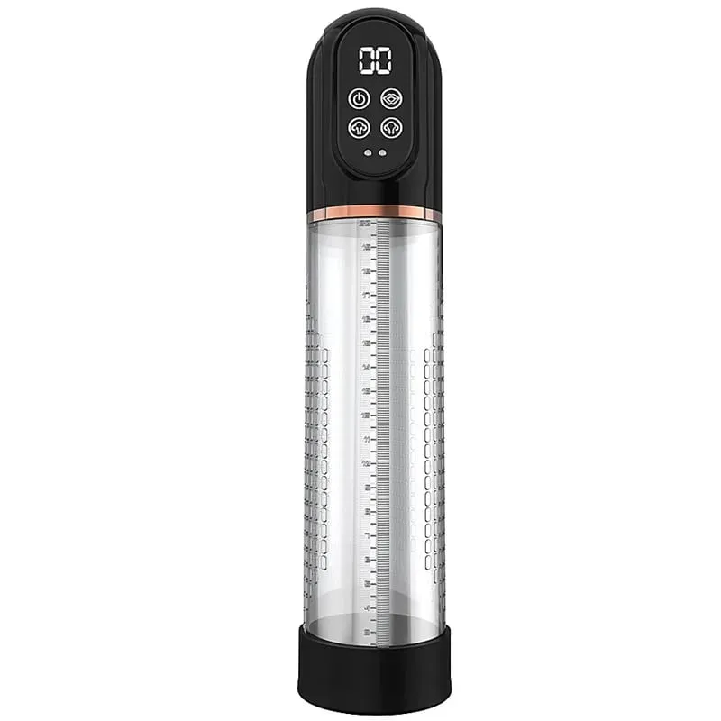 Electric Penis Pump IPX7 Waterproof Suction Penis Extender Dick Enlarger Vacuum Penis Enlargement Masturbator for Men Sex Toys