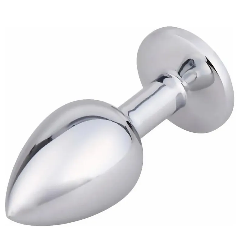 หรูหราโลหะ Anal Plug ชุดอัญมณี Butt Trainer Kit ของเล่นสำหรับผู้ใหญ่สำหรับผู้ชายผู้หญิงคู่เริ่มต้นเพศของขวัญขนาดใหญ่ขนาดกลางขนาดเล็กสีชมพู — image 5