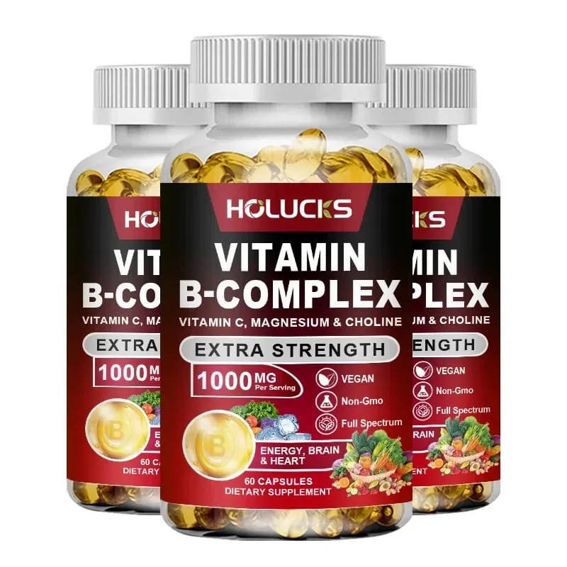 Yimiduk Premium Vitamin B Complex Supplement with Biotin & Folate for Promotes Healthy Hair Skin & Hormone Balance Vegan — image 8