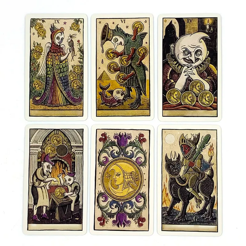Hot-selling Tarot Cards English Version Fate Divination Edition Cards Game Family Gathering Board Games Halloween Christmas Gift — image 3