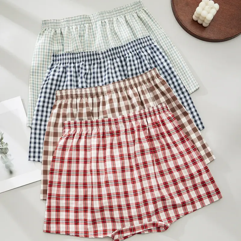 Boxer Aro en tissu amélioré pour homme, 1 pièce, respirant et confortable, short avec ceinture élastique, polyvalent, évacuant la transpiration