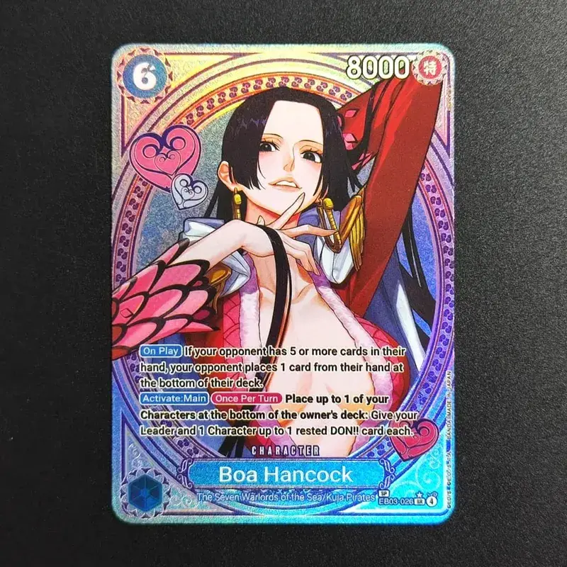 9style PROXY One Piece English Heroines Nami Robin Hancock Reiju Vivi Perona Tashigi EB03-053 Collection Otcg Anime Cards