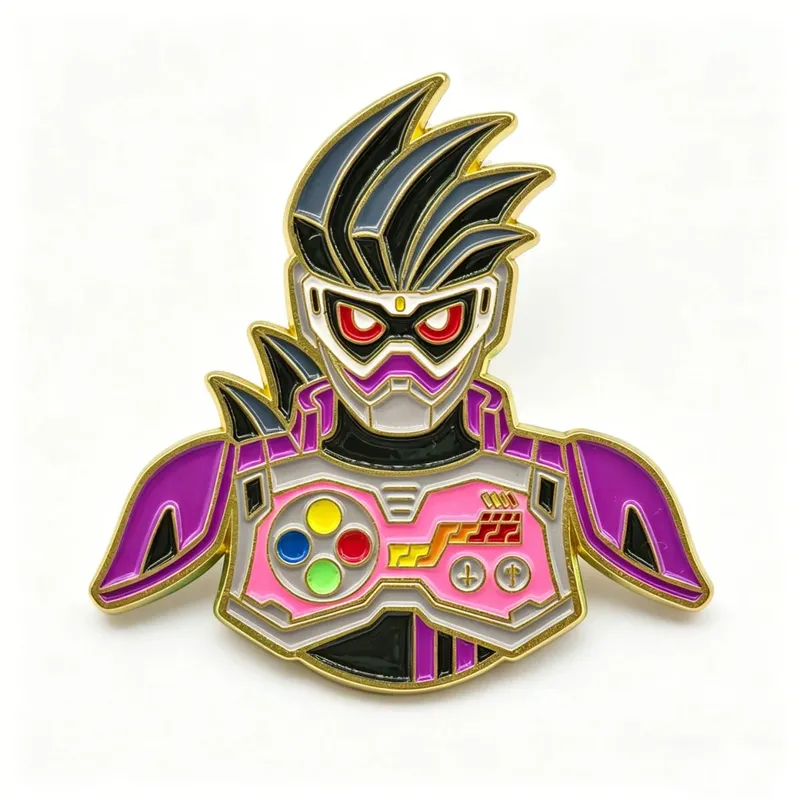 Classic Anime Games Enamel Pins Kawaii Cartoon Character Brooch Clothing Backpack Lapel Badges Fashion Jewelry Accessories Gifts — image 7