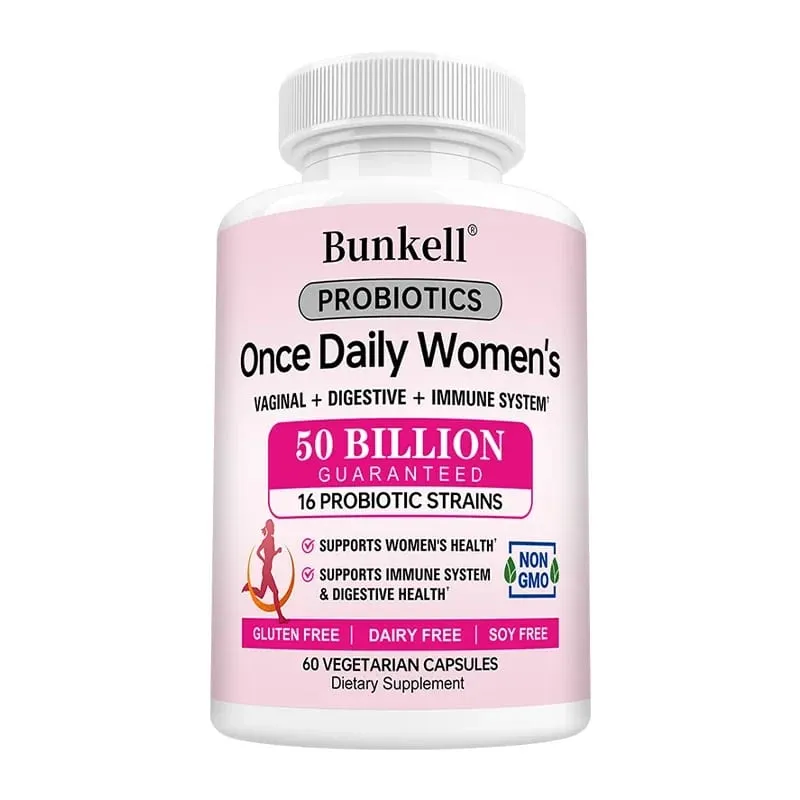 Once Daily Women's Probiotic Capsules - Supports The Intestinal Tract Urinary System Immune System Health & Overall Health