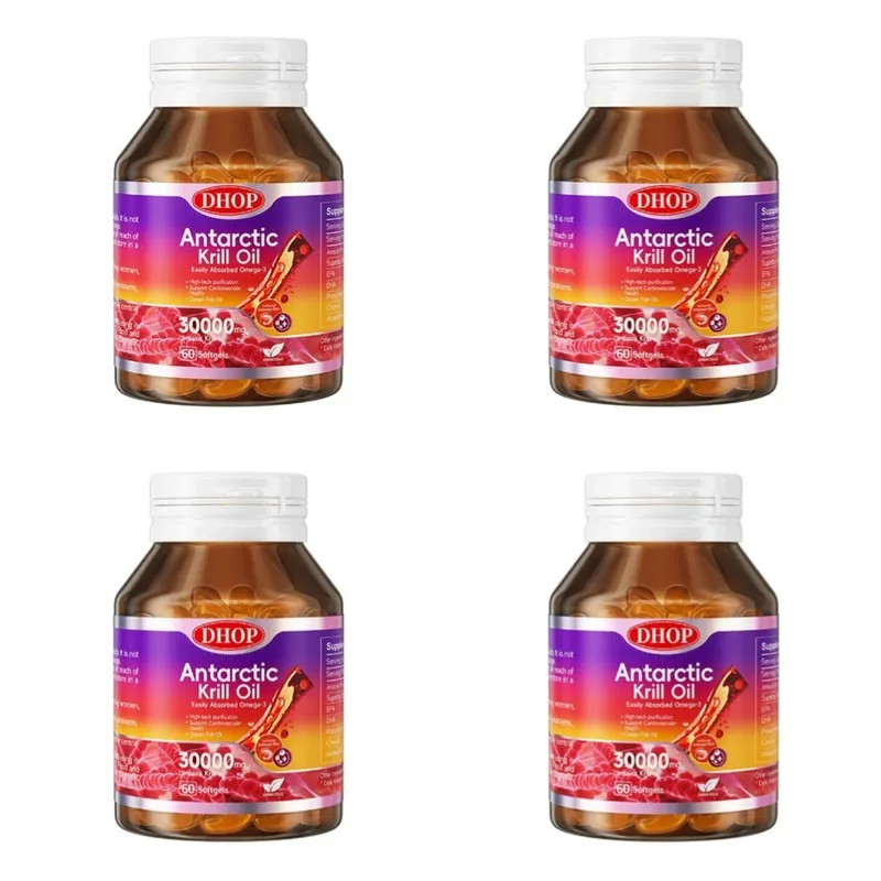Antarctic Krill Oil Softgels 60 Capsules — 150mg EPA + 70mg DHA and Astaxanthin Support Antioxidant & Cardiovascular Health — image 10