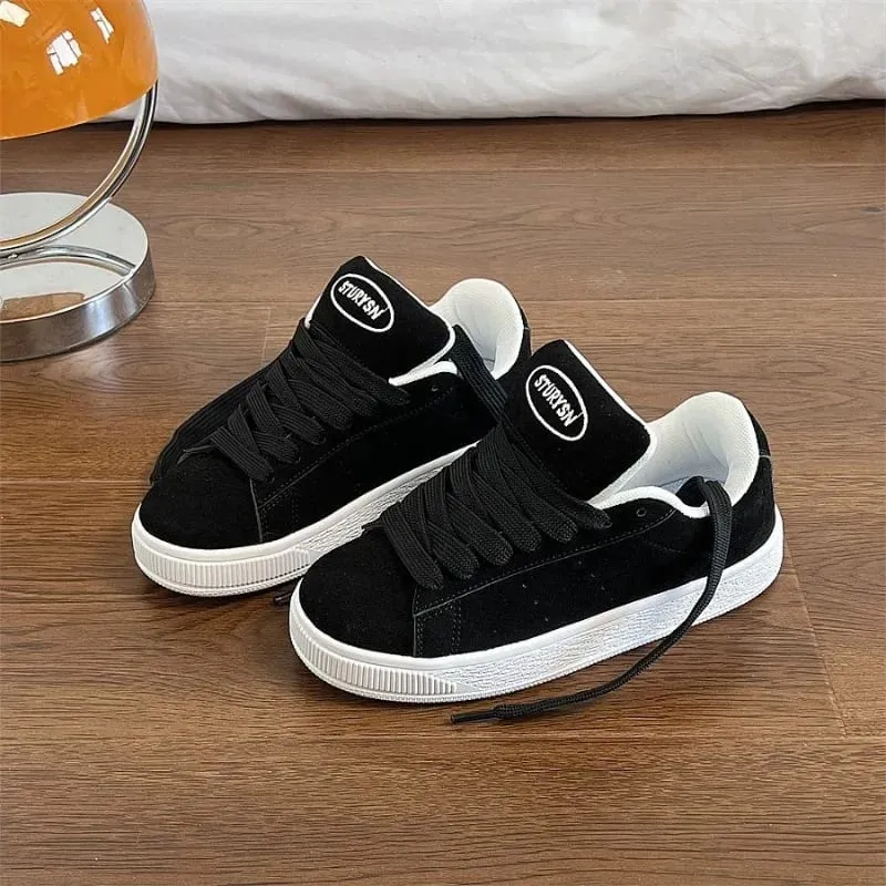 Outdoor Fitness Men Casual Sneakers Plus Size Couple Neutral Shoes Thick Soles Sports Running Shoes Fashion Breathable Trainers — image 6