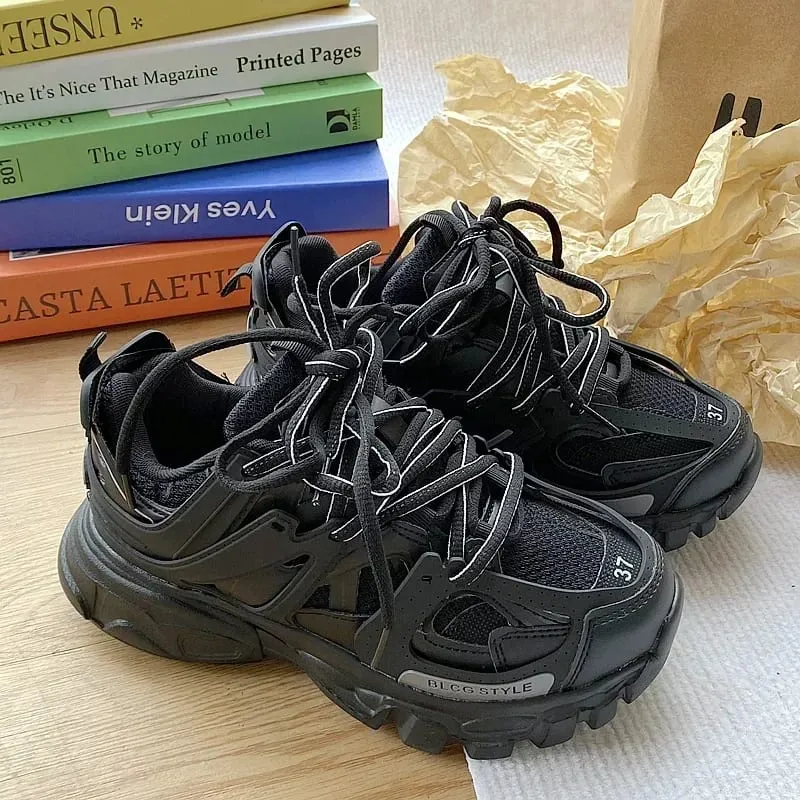 Brand Design Sneakers for Man Fashion New Men's Chunky Sneakers Male Female Dad Shoes Trendy Girls Boys Casual Sports Shoes