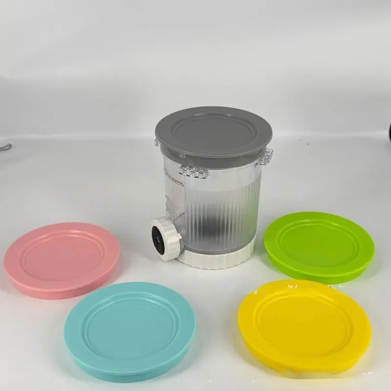 1pc/4pcs Creami Pint Container Compatible with Ninja Creami NC301/500/501/700/701 Replace Part for Ninja Swirl Ice Cream Maker — image 3