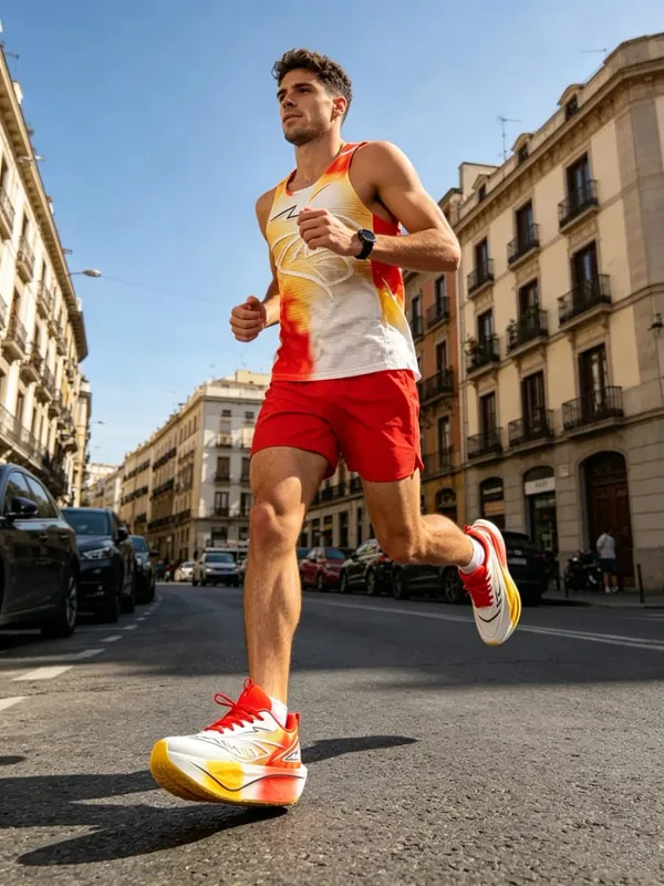 Running Shoes Men Sports Speciality Carbon Board Marathon Breathable Lightweight Women's Comfortable Athletic Nonskid Sneakers — image 7