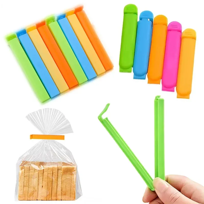 10-20PCS/Set Sealing Clip Colorful Reusable Snack Storage Sealer Clamp Kitchen Gadgets for Food Fresh Keeping Moisture Proof ZYF — image 2