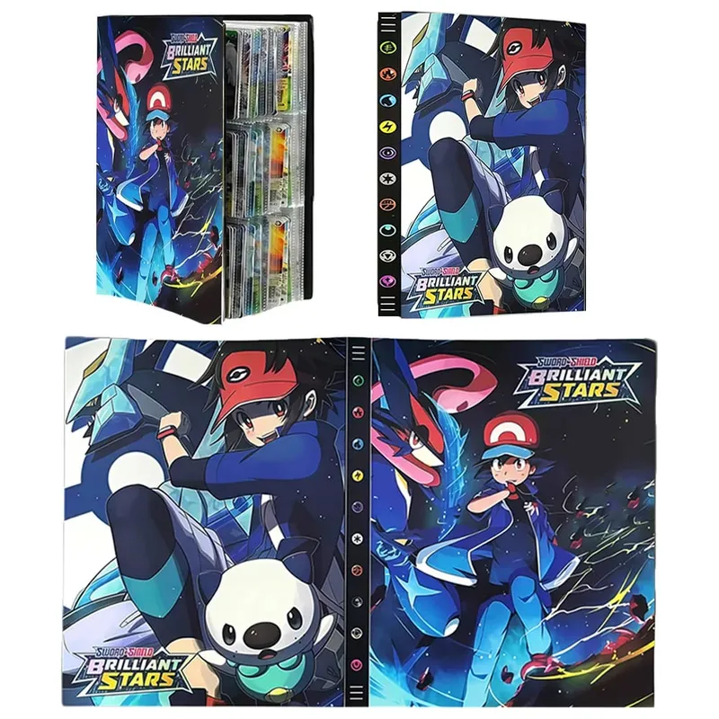 240/540PCS Pok é mon Cards Album Book Pokemon Game Charizard Card Album VMAX GX EX Holder Collection Binder Folder Kids Toy Gift