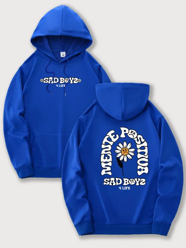 Singer Junior H Sad Boys Positive Mind Funny Print Hooded Men Women Y2k Hoodies Oversized Sweatshirt Hip Hop Unisex Streetwear — image 7