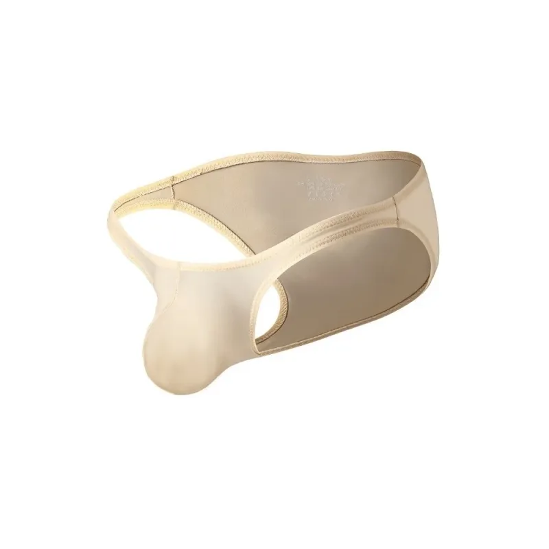 Schnell trocknende, ultradünne Slips aus Eisseide, niedrige Taille, nahtlos, für Herren, Unterwäsche, U-Beutel, Dessous, Netzhöschen, Reisen — image 18