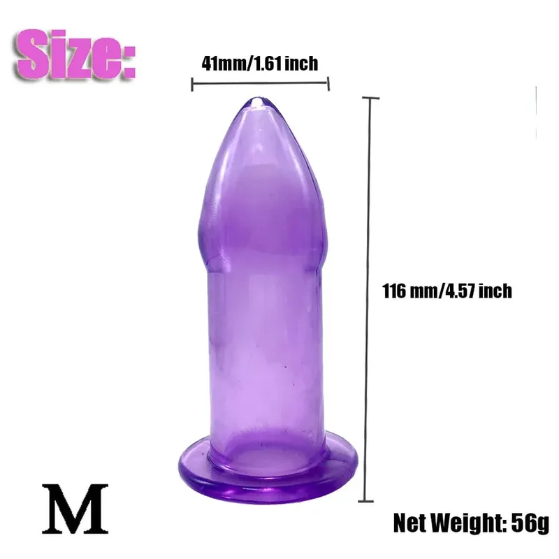 5PCS/Set Anal Plug Bullet Shape Butt Plug Trainer Kit Dilator Progressive Training Adult Sex Toy for Women Men Couples Gear