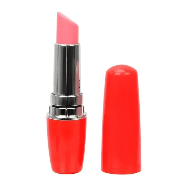 Lipstik Tongkat Ajaib Penggetar Mini Tongkat Penggetar Lipstik Bergetar Mainan Seks Alat Pijat Mainan Seks Wanita Stimulator Klitoris