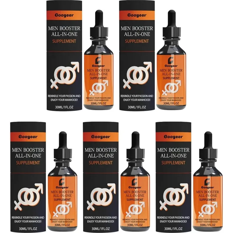 Googeer Men Booster All-in-One Supplement Drops with Maca Root Extract and Kudzu Root Extract for Energy Relaxation 30 ML — image 11